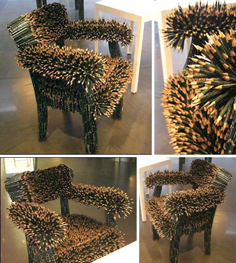 Sharpened Pencil Chair