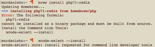 Brew install command line tools mac