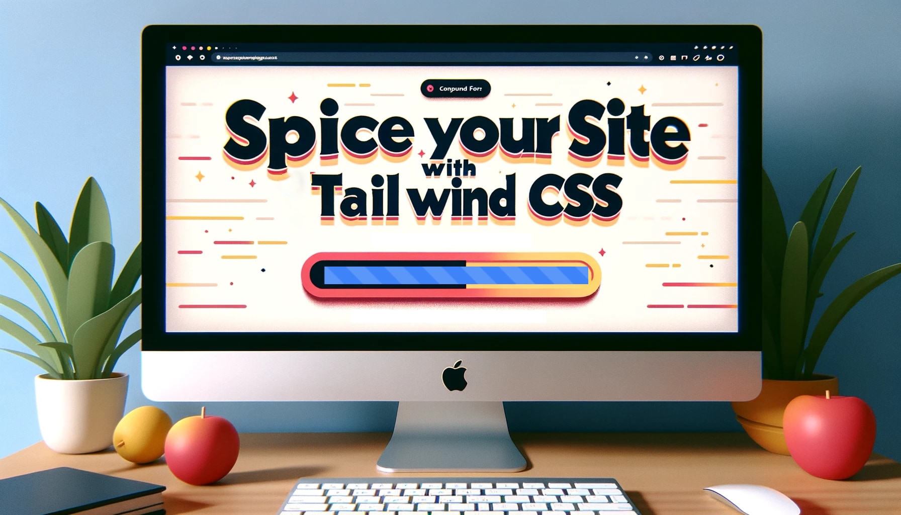 Animated Progress bar Tailwind CSS