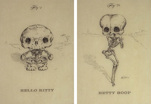 Skeletal Cartoon