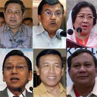 Calon Presiden RI 2009 - 2014