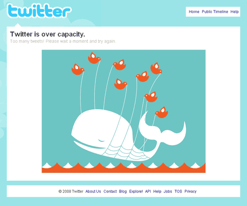 twitter erro page whale
